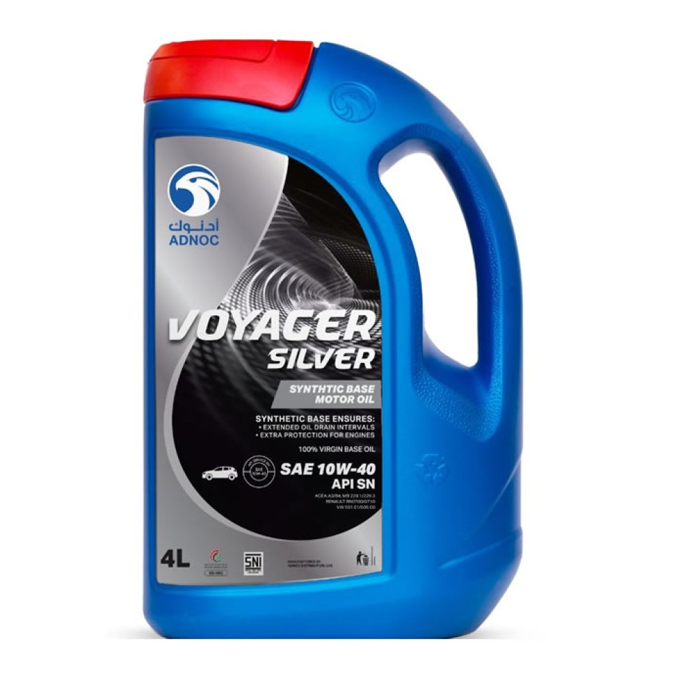 Adnoc Voyager Silver 10W-40 SN (4L)