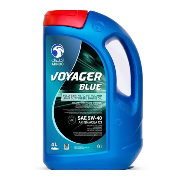 Adnoc Voyager Blue 5W-40 SN Gasoline Engine Oil