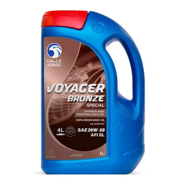 Adnoc Voyager Bronze Special 20W-50 SL Gasoline Engine Oil