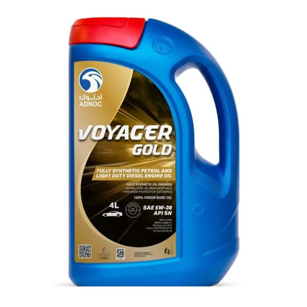 Adnoc Voyager Gold 5W-30 SN Gasoline Engine Oil