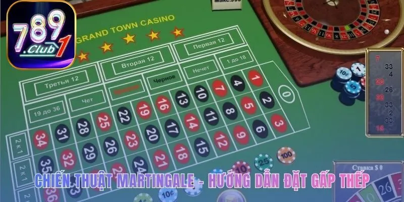 Roulette game ứng dụng Martingale để nhân đôi tiền cược khi thua